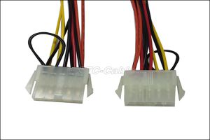 ATX 10 핀 남성 여성 전원 케이블